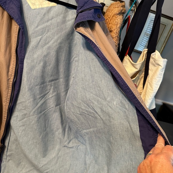 Laura Jeffries all weather jacket oversized medium with hideable hood - Picture 8 of 14